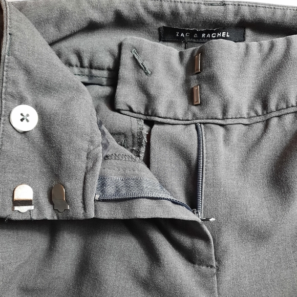 Zac & Rachel Gray Slacks Pants - Picture 3 of 5